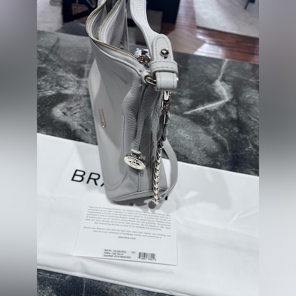 Brahmin Heather Latte Velouria NWT - Picture 11 of 15